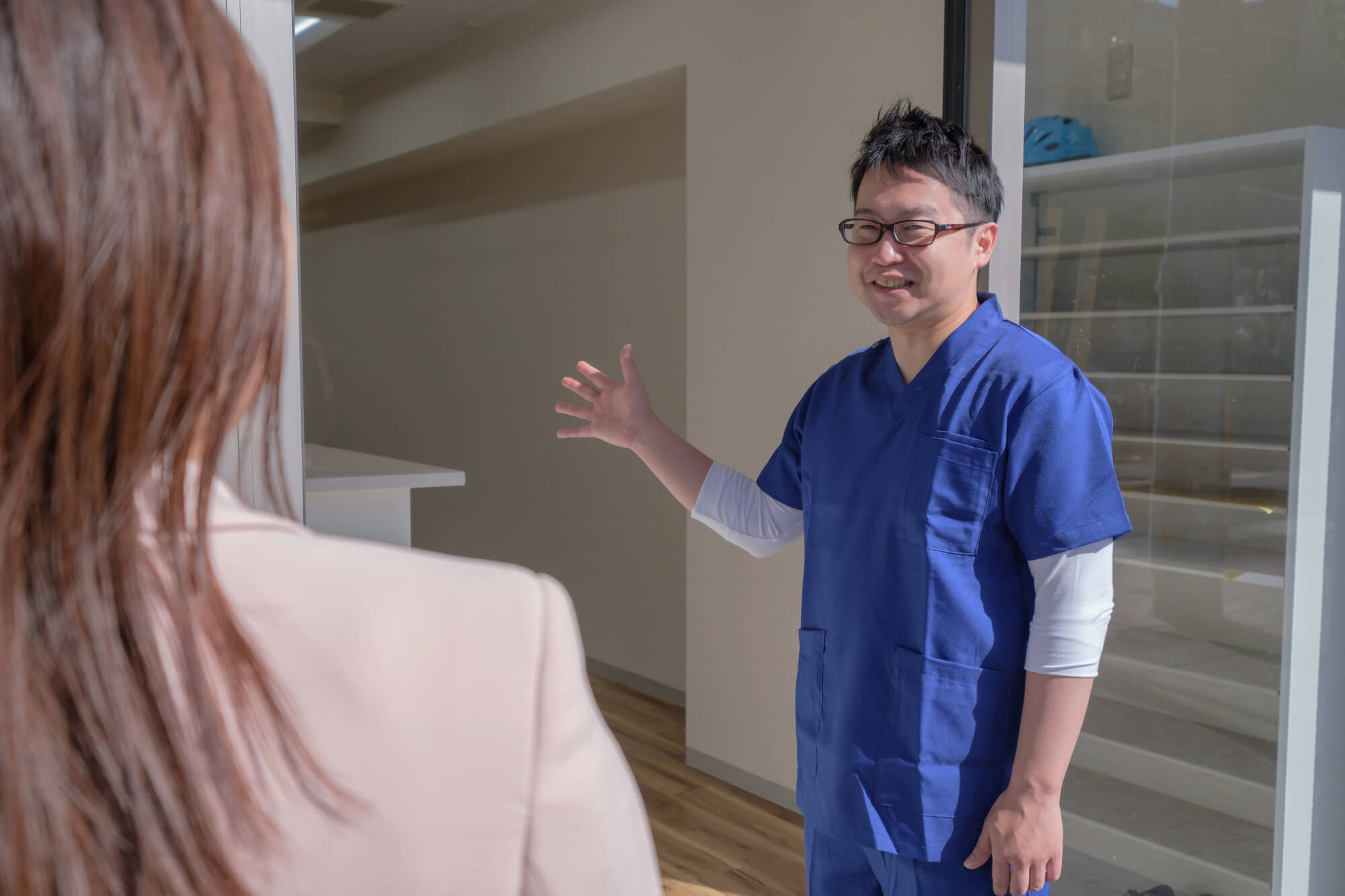 写真：駅チカの当院だから来院・通院も楽々！